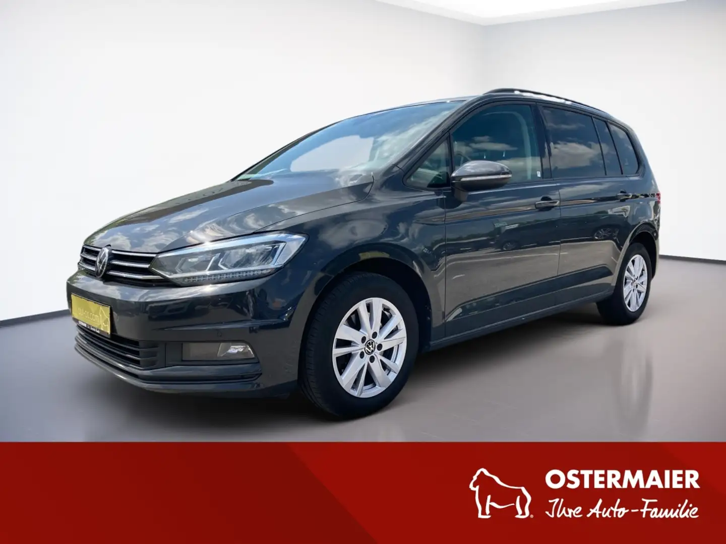 Volkswagen Touran CL 2.0TDI 150PS DSG LED.AHK.NAVI.ACC.2xPDC.SHZG Grau - 1
