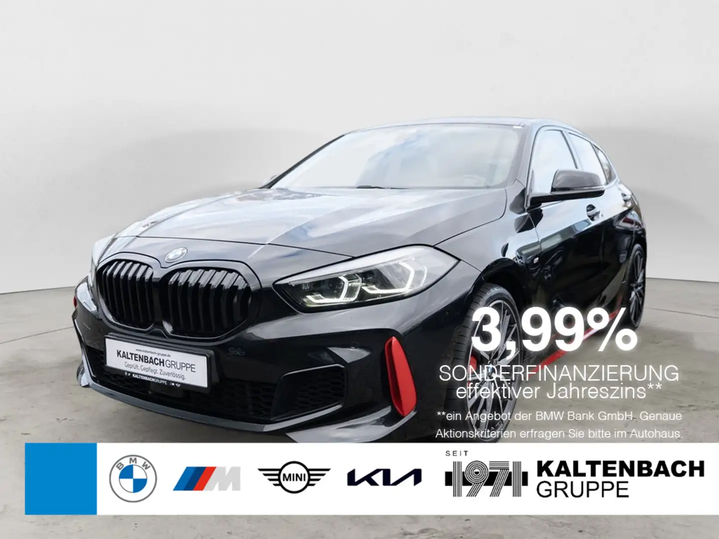 BMW 128 ti A HUD LED ACC W-LAN NAVI H/K KAMERA SHZ Noir - 1