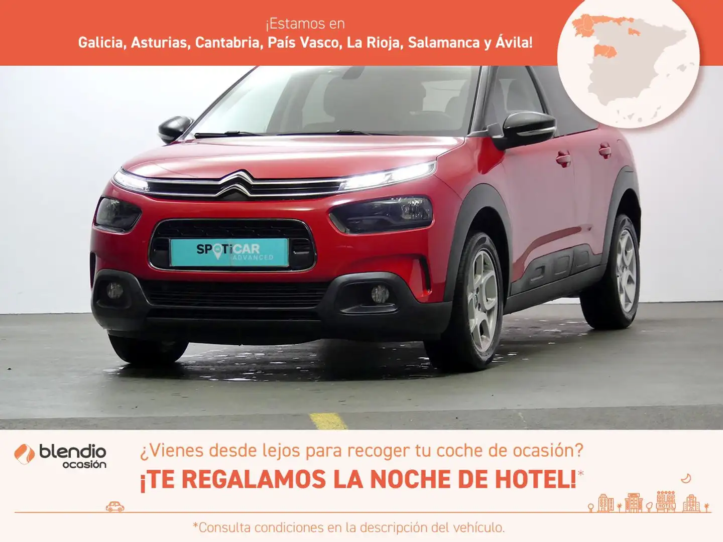 Citroen C4 Cactus 1.5 BLUEHDI 73KW FEEL 99 5P Червоний - 1