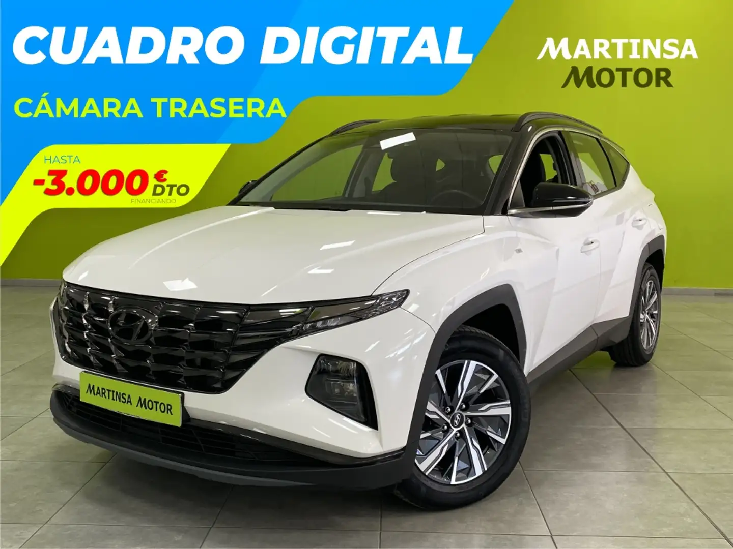 Hyundai TUCSON 1.6 TGDI 48V Maxx 4x2 Blanc - 1