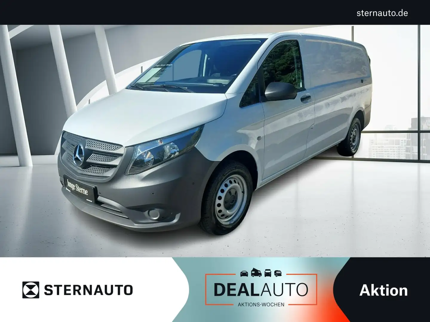 Mercedes-Benz Vito Vito 116 KA/L Autom. DAB Klima Sitzhzg KAM  Base Blanc - 1