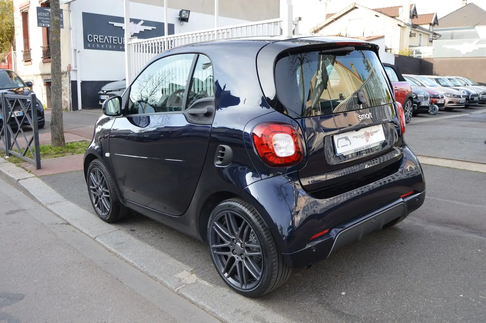 smart forTwo 90CH BRABUS STYLE TWINAMIC E6C Bleu - 2