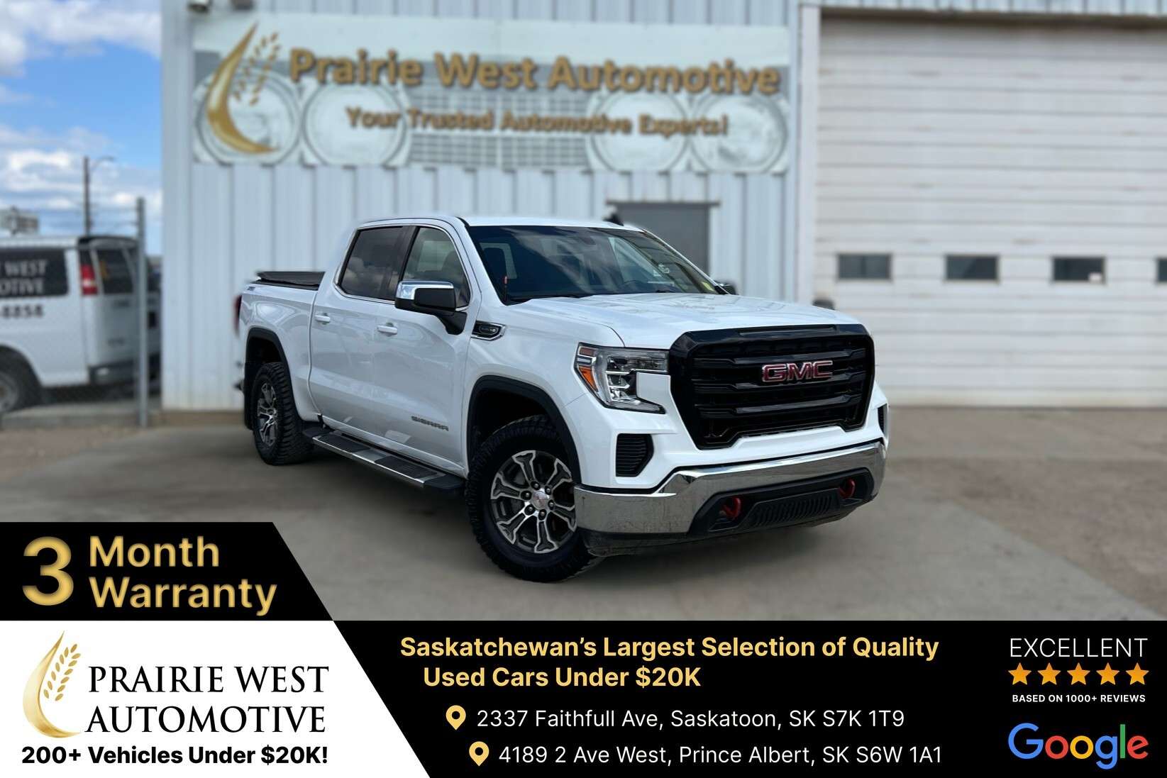 2019 GMC Sierra 1500 SLE Crew Cab 5.3L V8 | Command Start | Reverse Cam