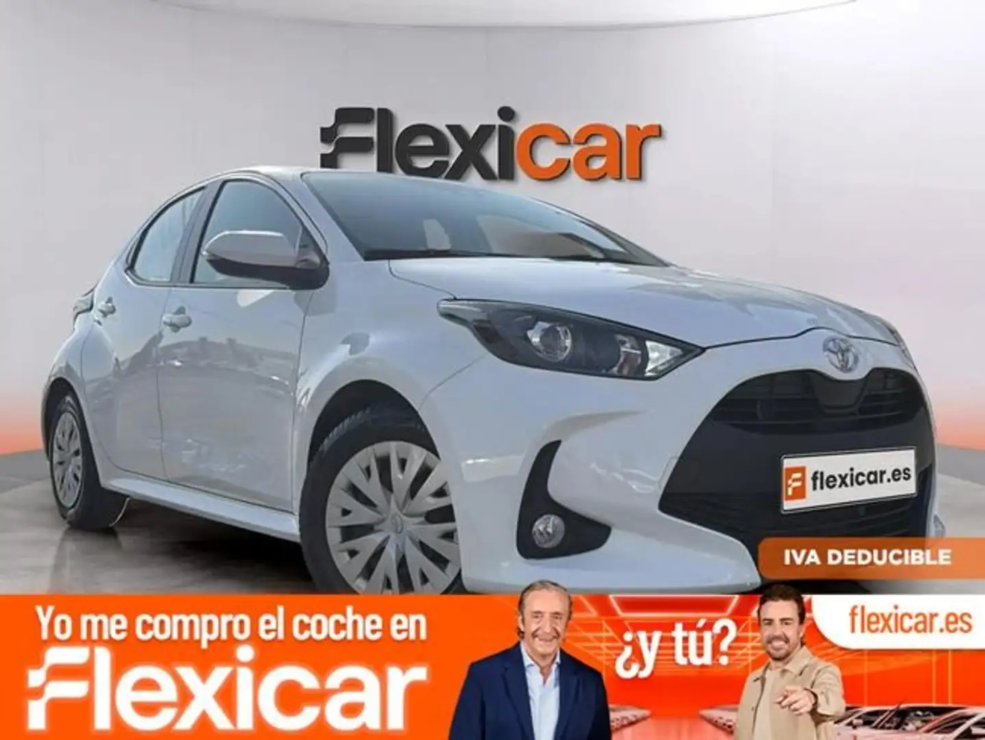 Toyota Yaris 1.0 Active Blanco - 1