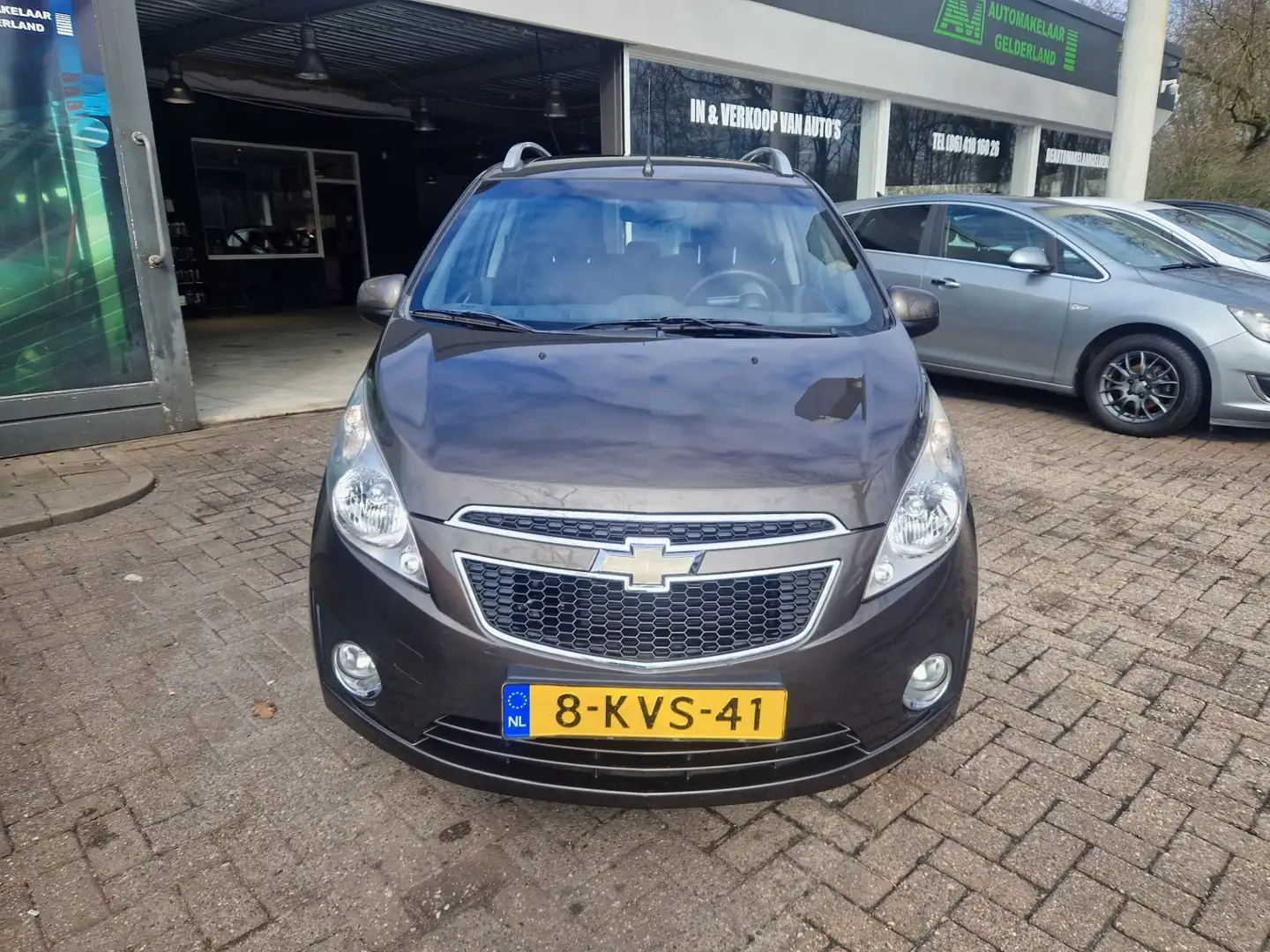 Chevrolet Spark 1.2 16V LTZ 2E EIGENAAR|12MND GARANTIE|AIRCO|LMV|E Коричневий - 2