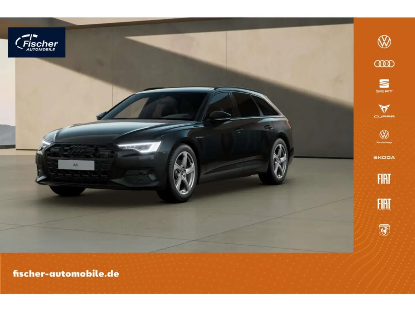Audi A6 Avant 35 TDI advanced AHK/Matrix/P-Dach/19'' Schwarz - 1