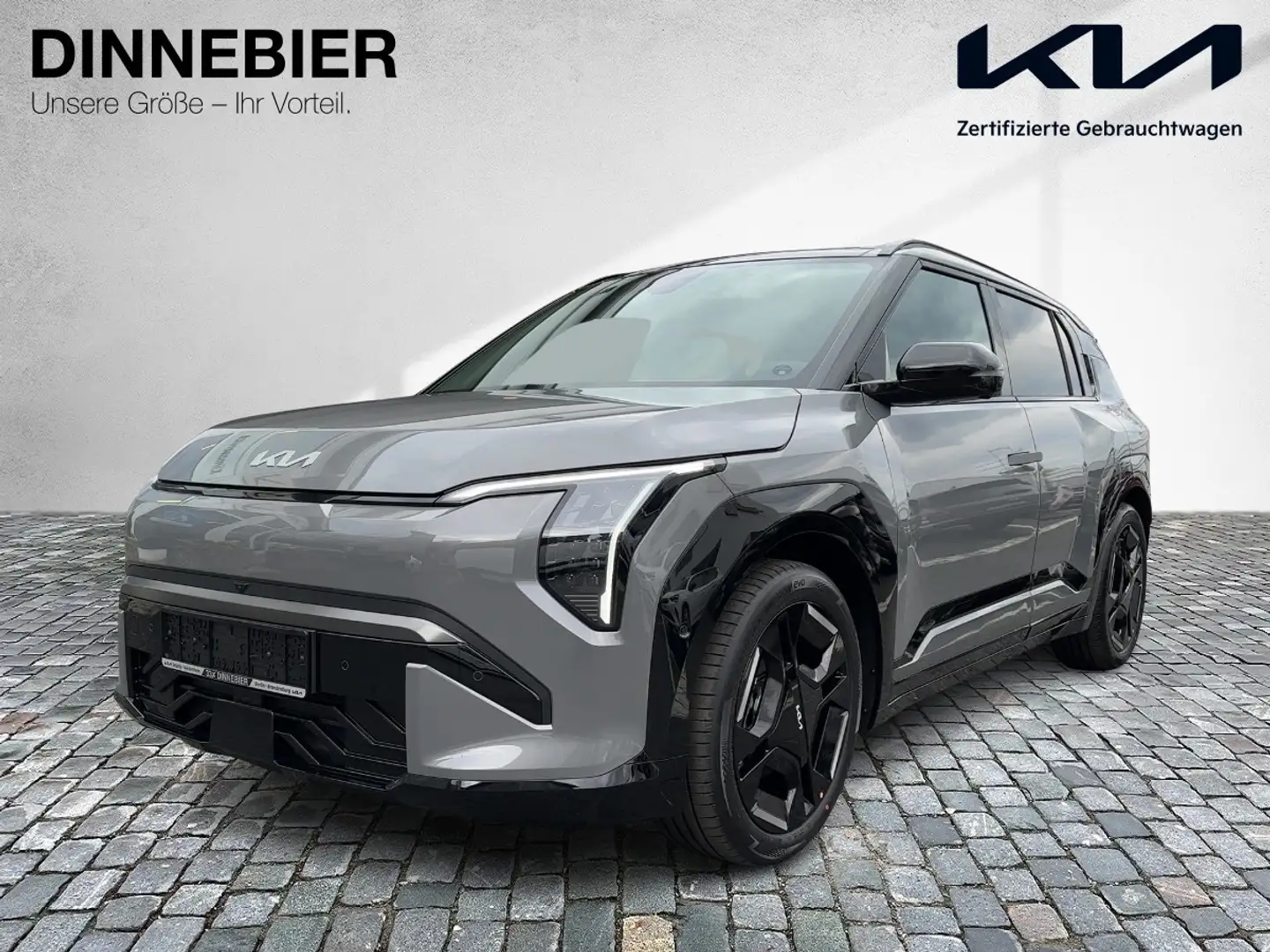 Kia EV3 GT-Line 81.4kWh LED+Glasdach+360°+Navi Grau - 2