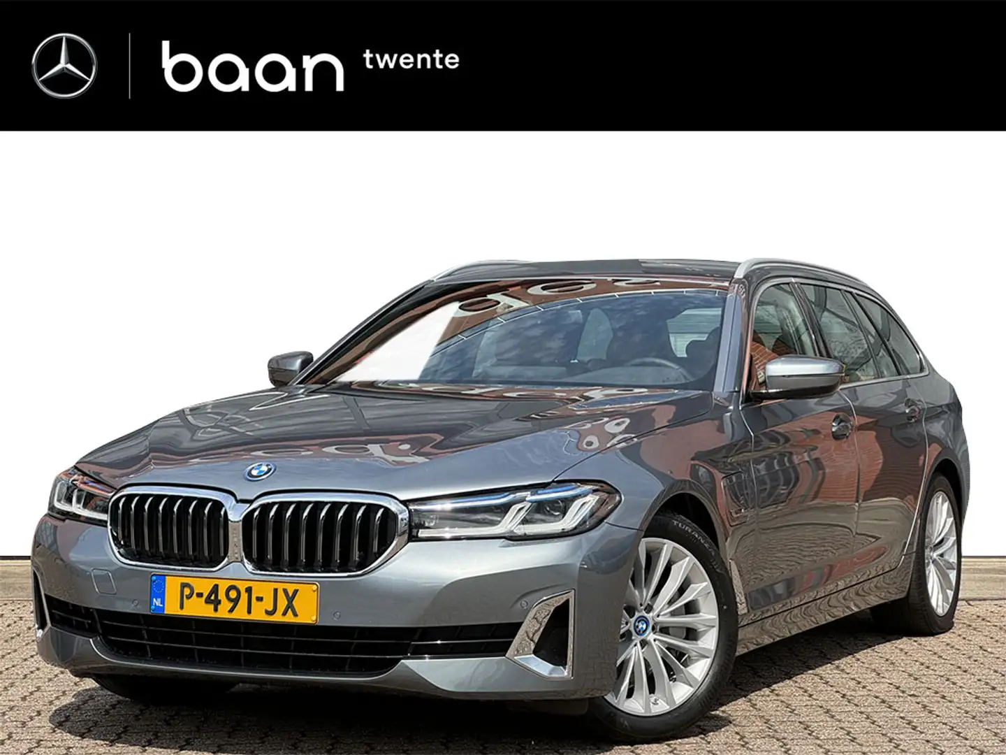 BMW 530 5-serie 530e Touring Business Edition Plus Automaa Gris - 1