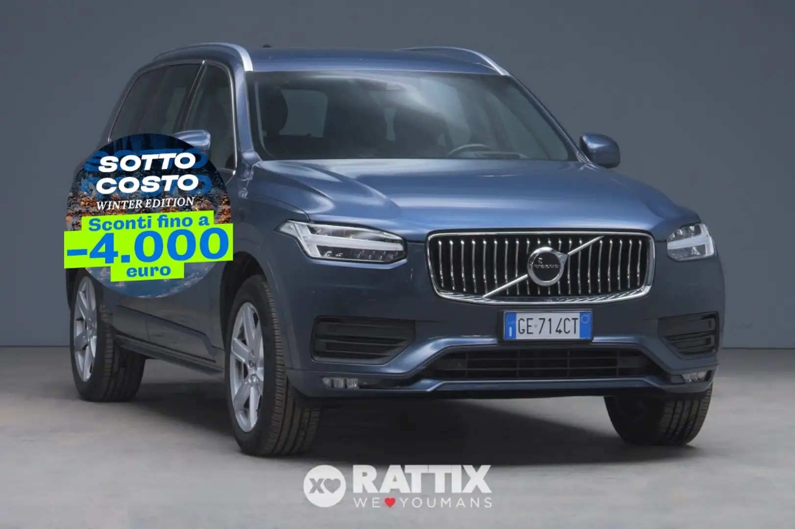 Volvo XC90 2.0 B5 Momentum Pro AWD Geartronic Blu/Azzurro - 1