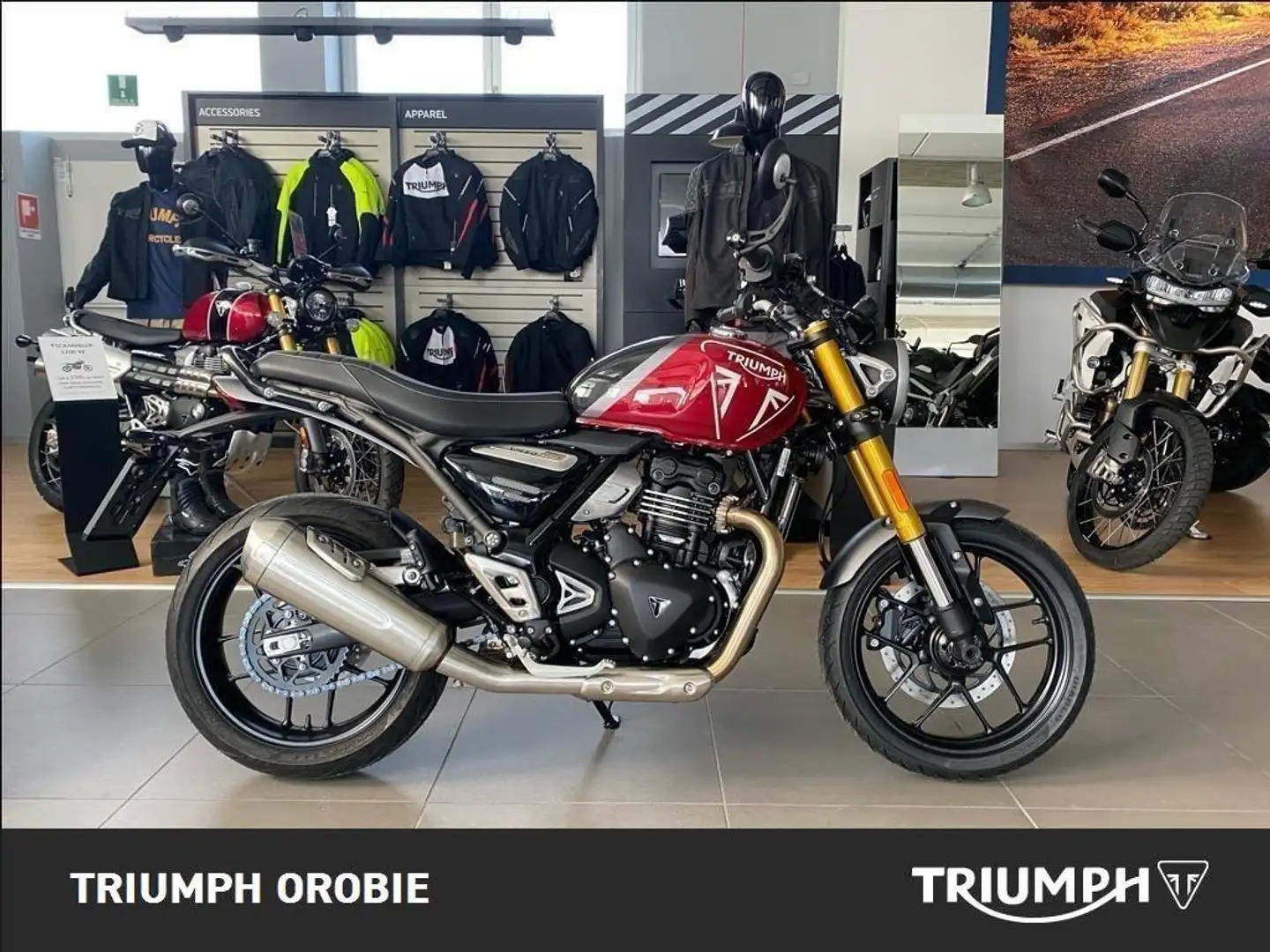 Triumph Speed Four Abs Rosso - 1