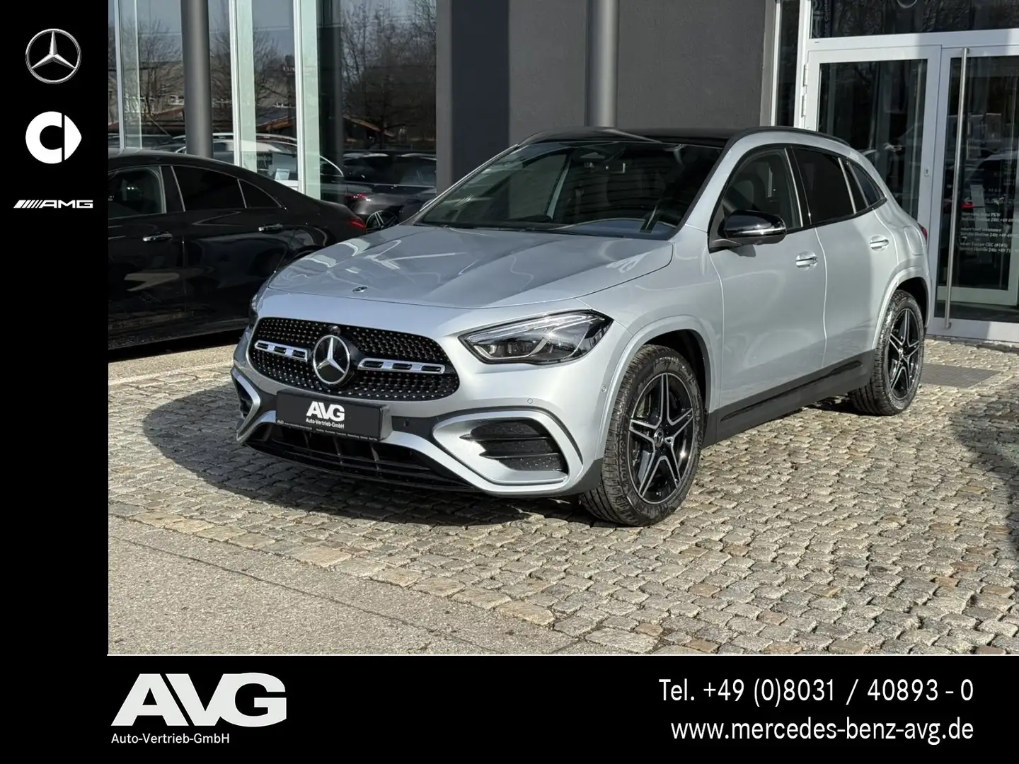 Mercedes-Benz GLA 200 GLA 200 AMG+ Pano Multibeam LED Dist Night 360° Argent - 1