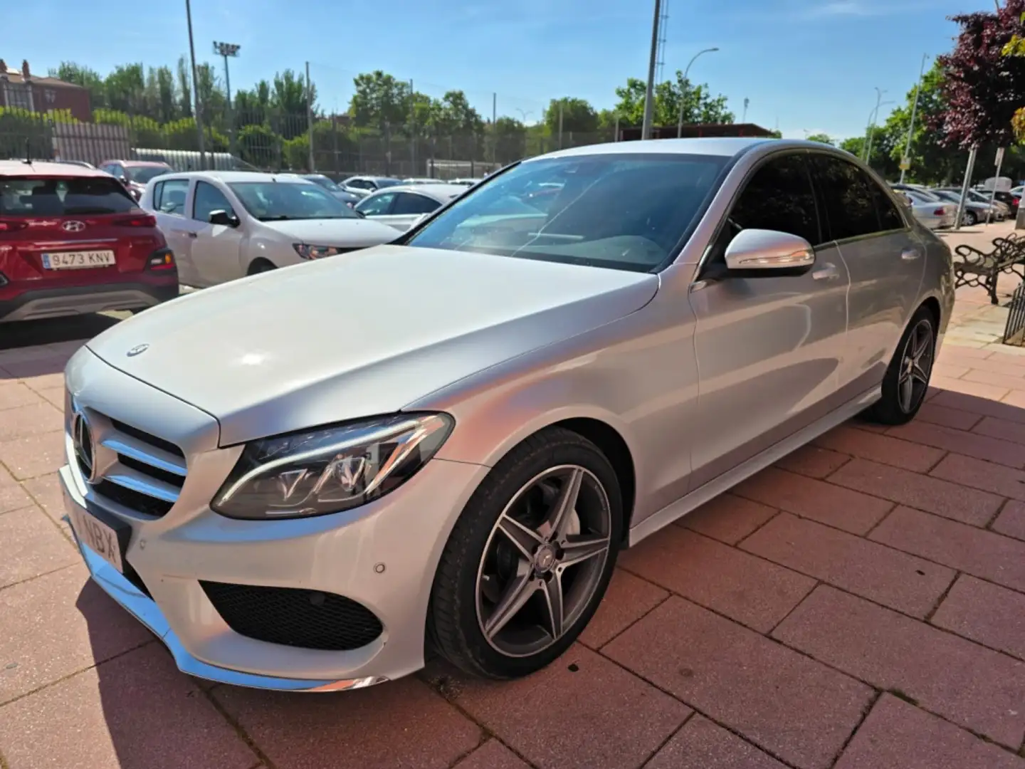 Mercedes-Benz C 220 220CDI BE Sport 7G Plus Zilver - 1