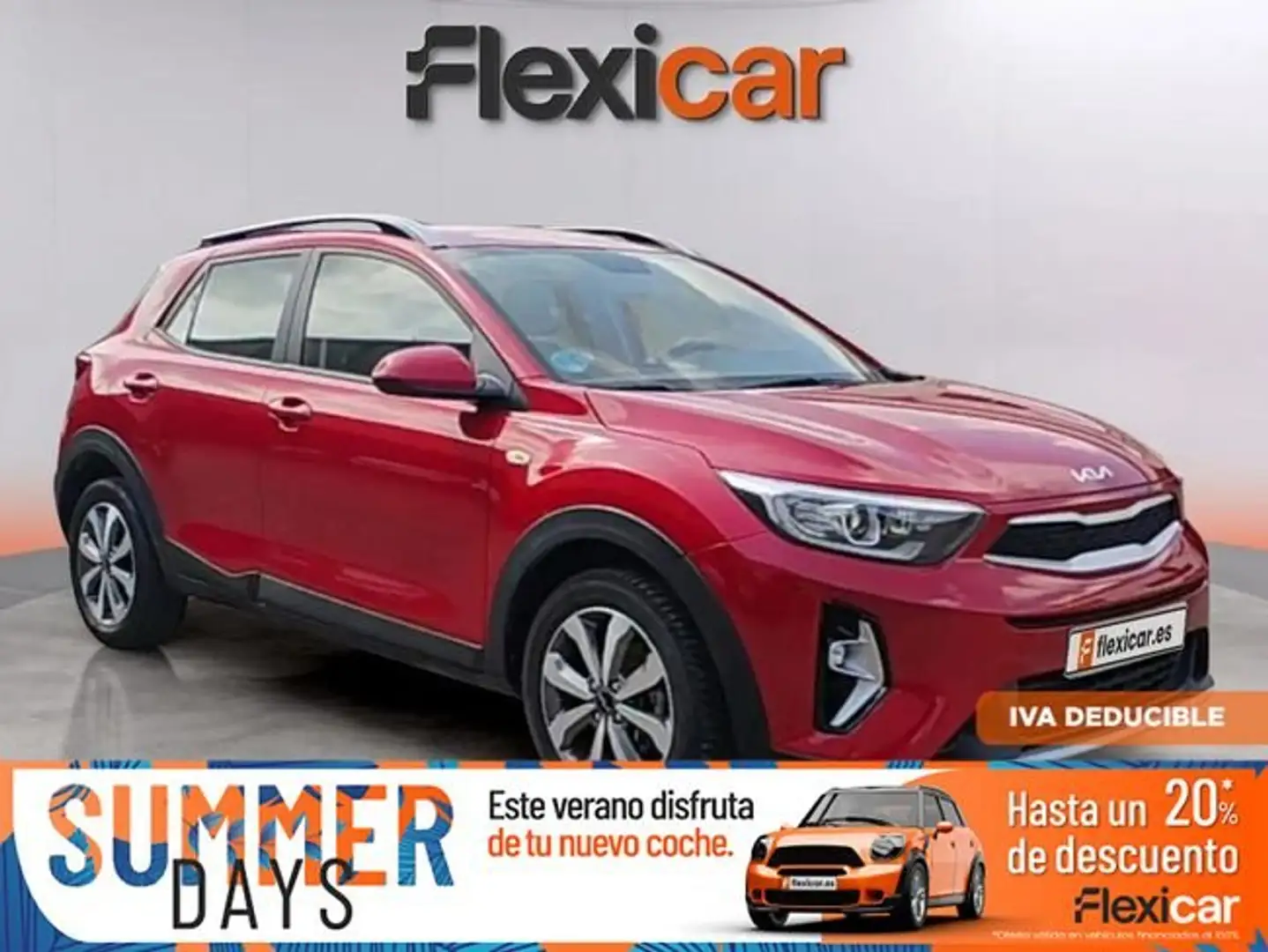 Kia Stonic 1.0 T-GDi 74kW (100CV) Drive Rojo - 1