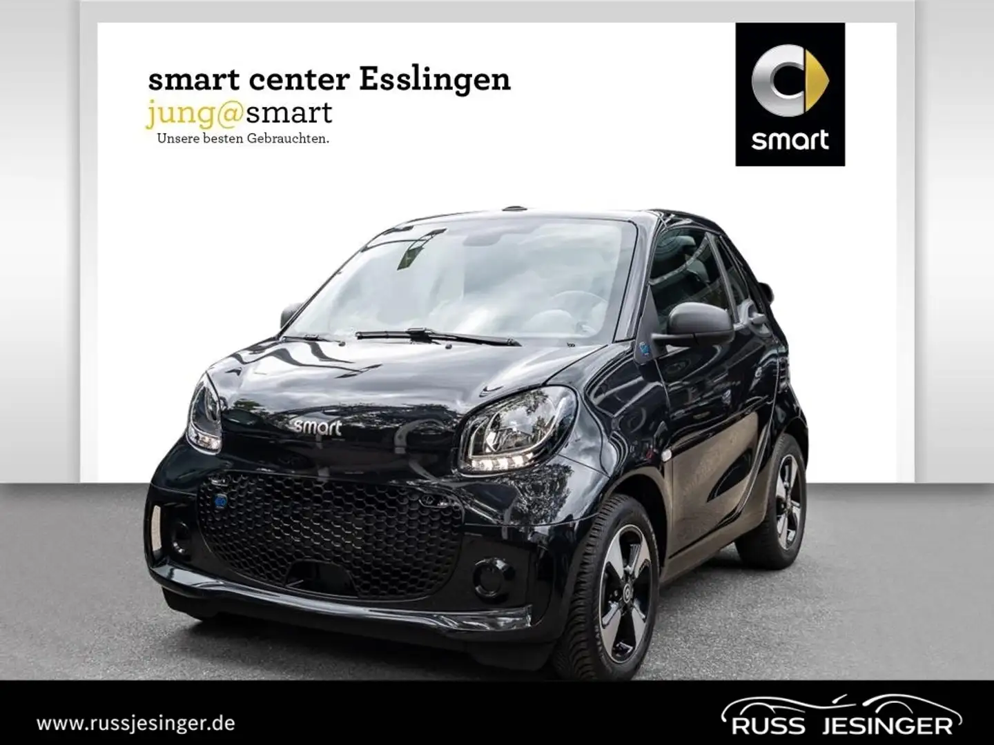 smart forTwo smart EQ  cabrio Passion*22KWBordlader*Sitzh.*LM*L Schwarz - 1