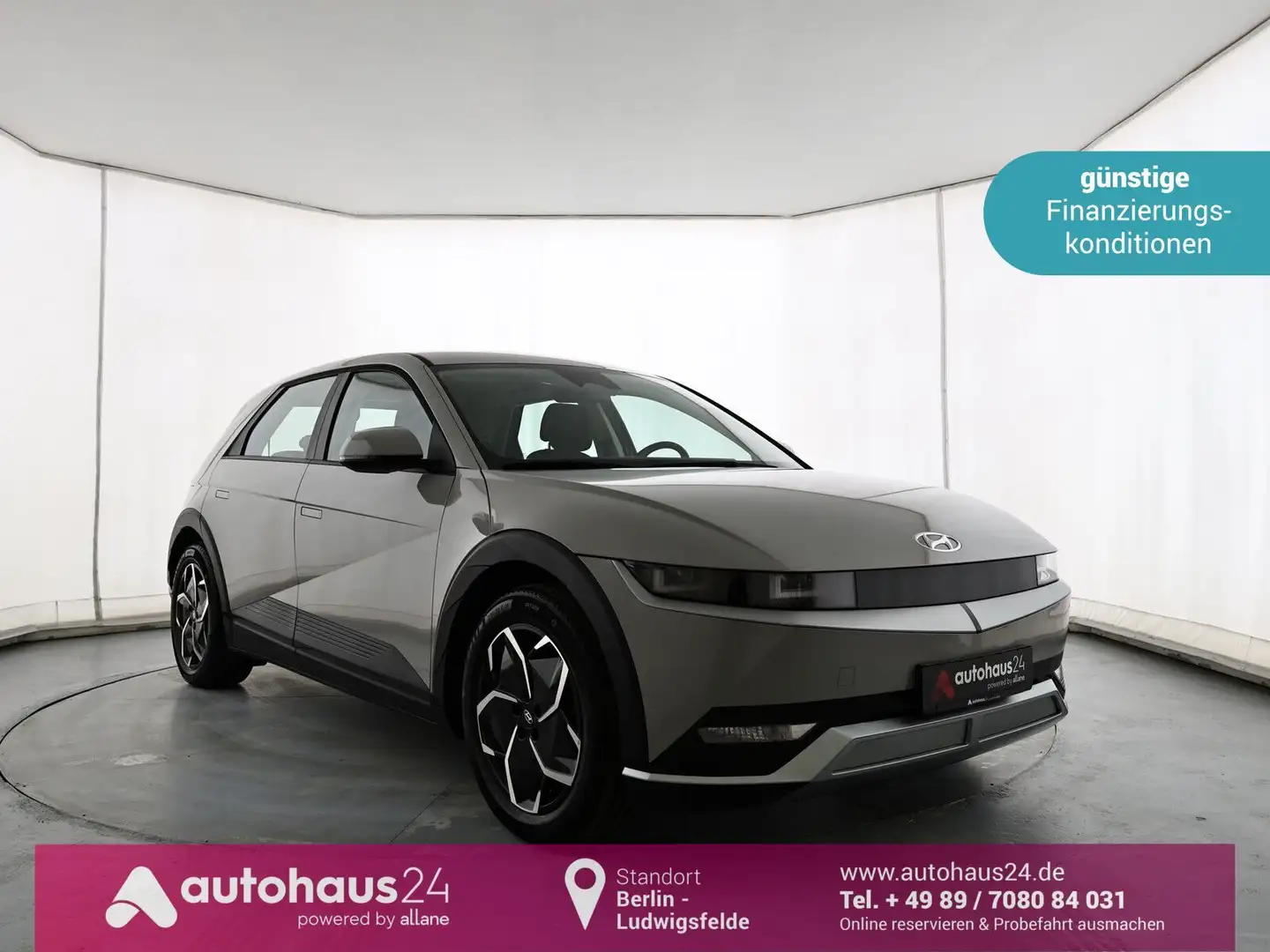 Hyundai IONIQ 5 Elektro 77,4 kWh|ACC|CarPlay Grau - 1