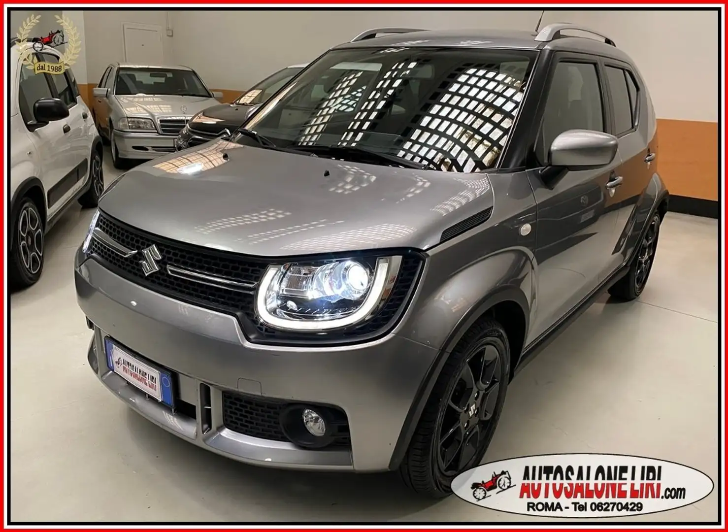 Suzuki Ignis 1.2 HYBRID 90cv TOP 2wd NAVI/CARPLAY/TELECAMERA Gris - 1