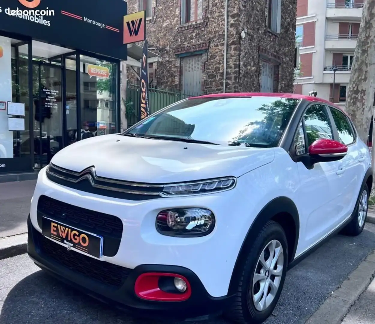 Citroen C3 Citroën GENERATION-III 1.2 PURETECH 80 C-SERIES ST Weiß - 1