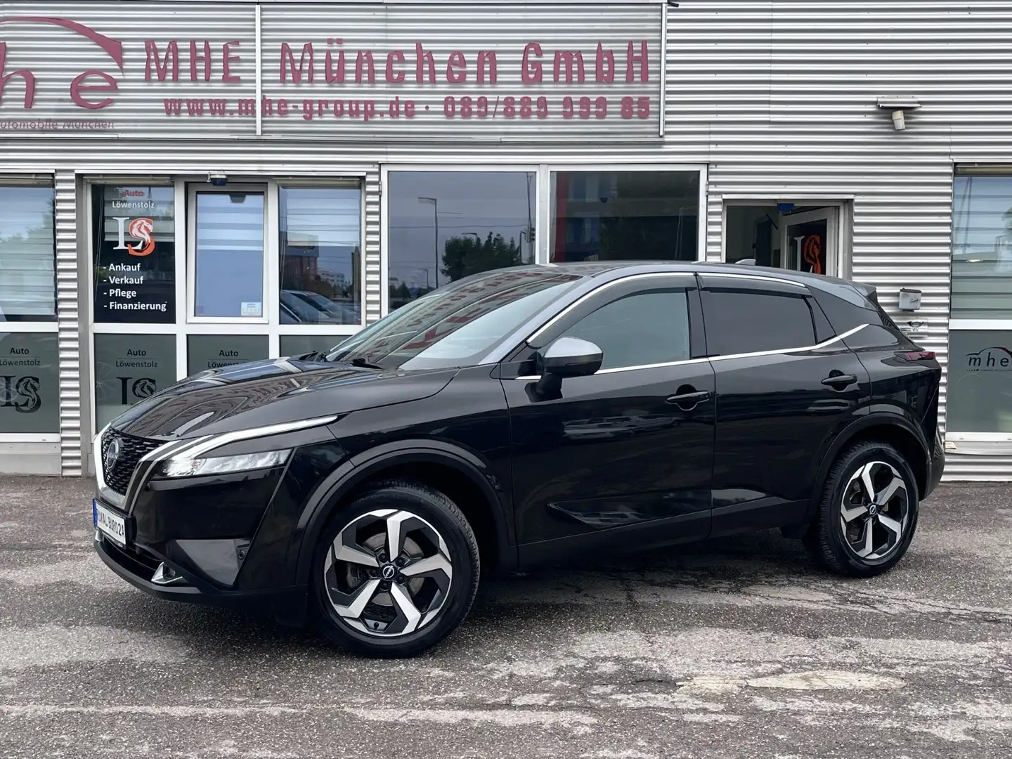 Nissan Qashqai N-Connecta/Key-Less/360°/LED/ACC Negro - 1