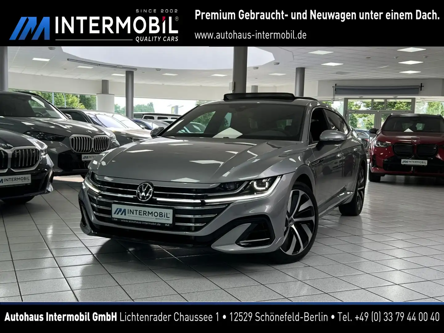 Volkswagen Arteon Shooting Brake 2.0 TSI 4M R-Line PANO*360 Argento - 1
