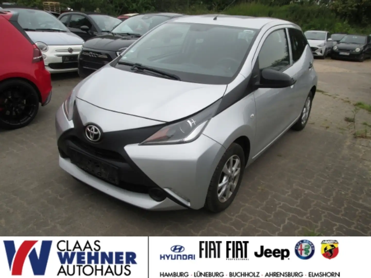 Toyota Aygo X 1.0 Klima LED Tagfahrlicht ZV Silber - 1