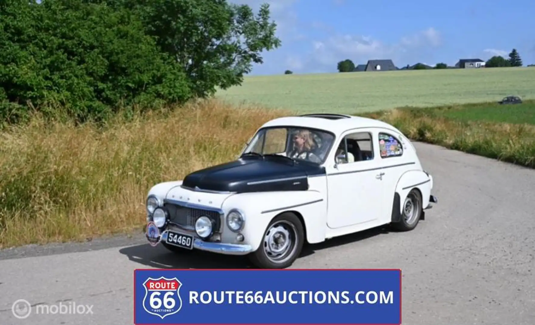 Volvo PV544 1960 | Route 66 auctions Bianco - 2