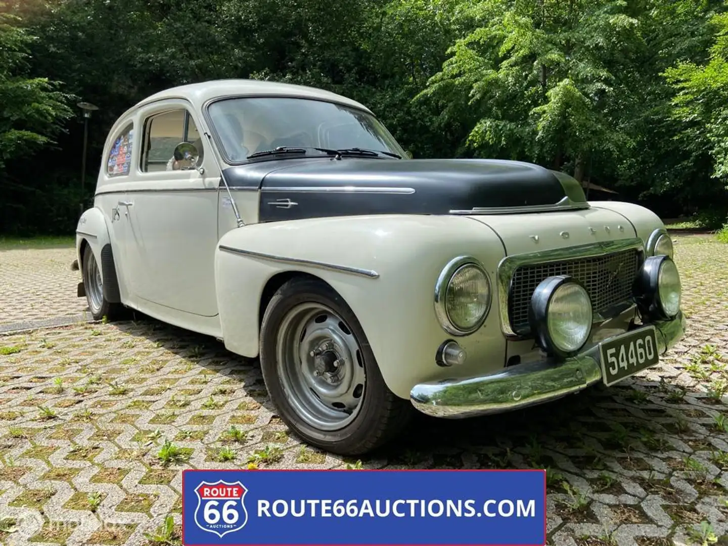 Volvo PV544 1960 | Route 66 auctions Bianco - 1