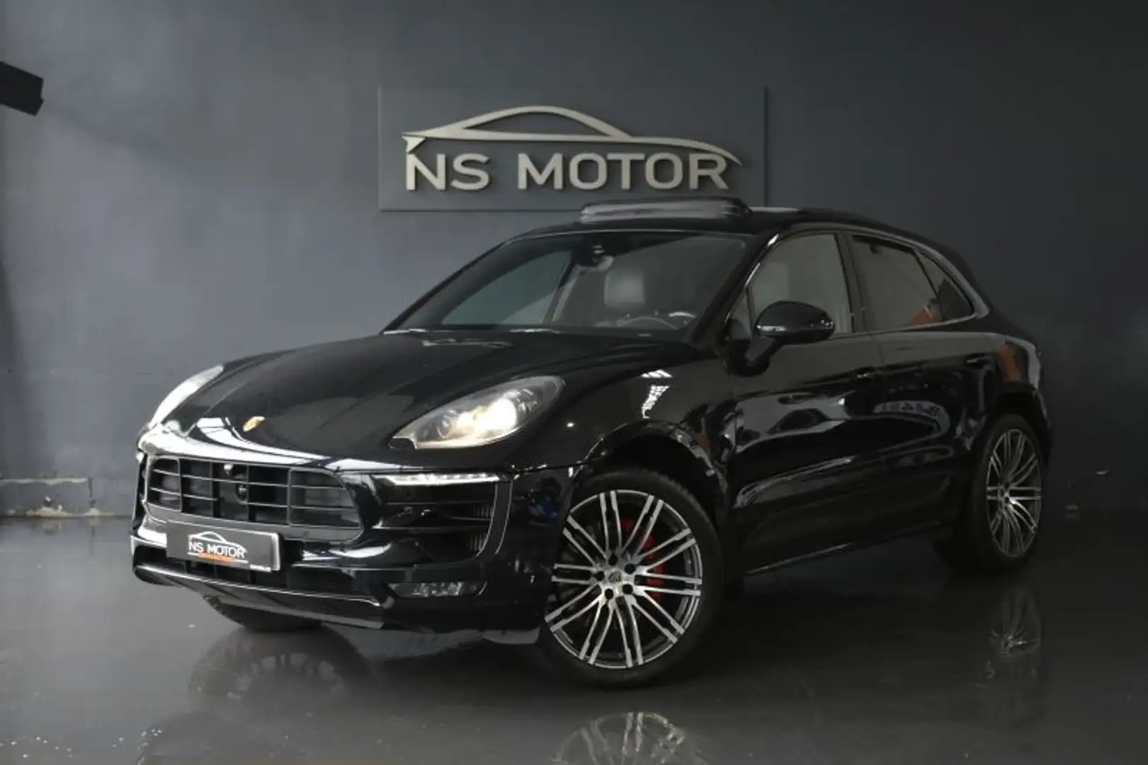 Porsche Macan Turbo Aut. Negro - 1