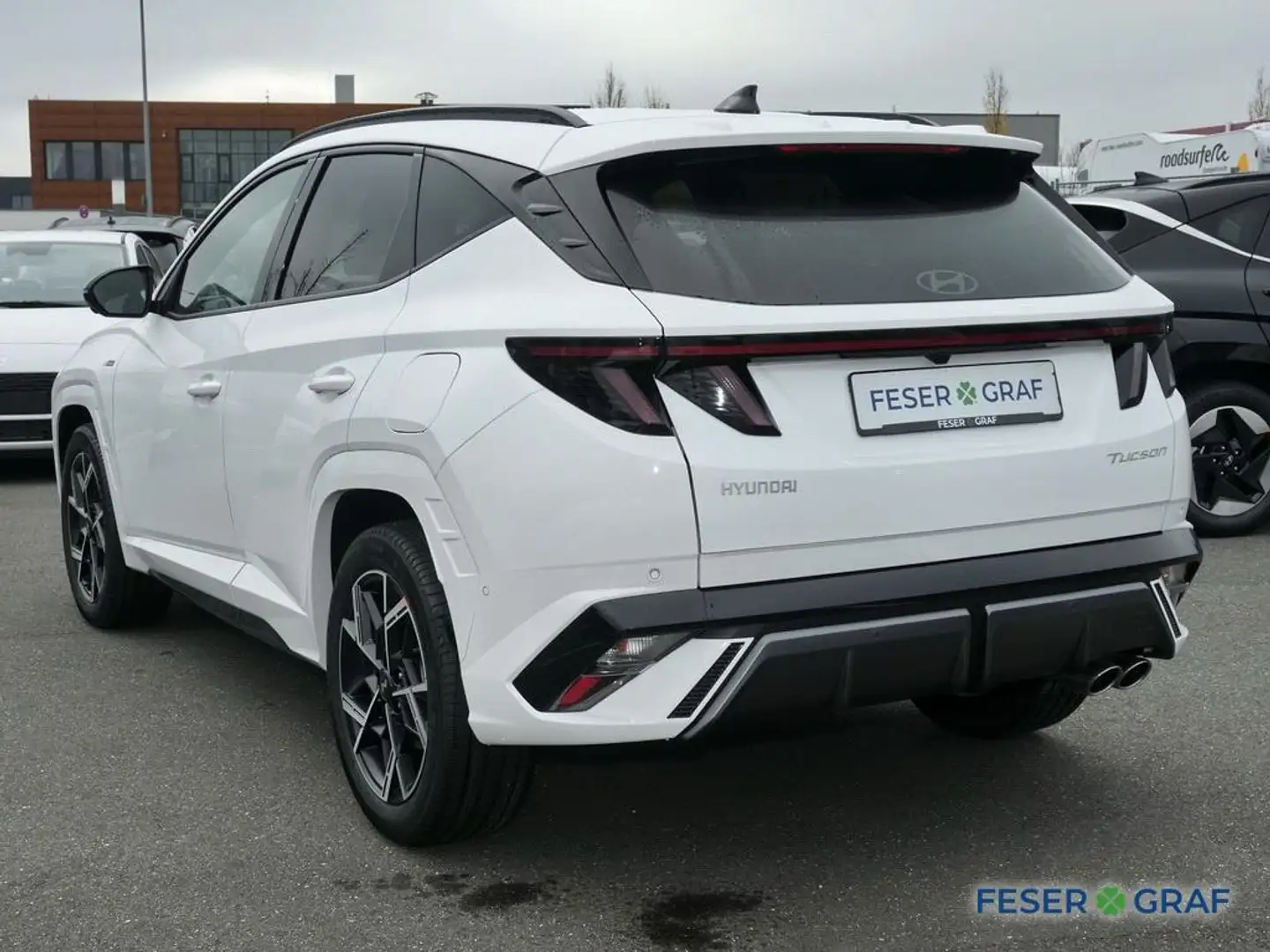 Hyundai TUCSON N-LINE X ASSIST-PAKET CAM 360° HuD MATRIX Weiß - 2