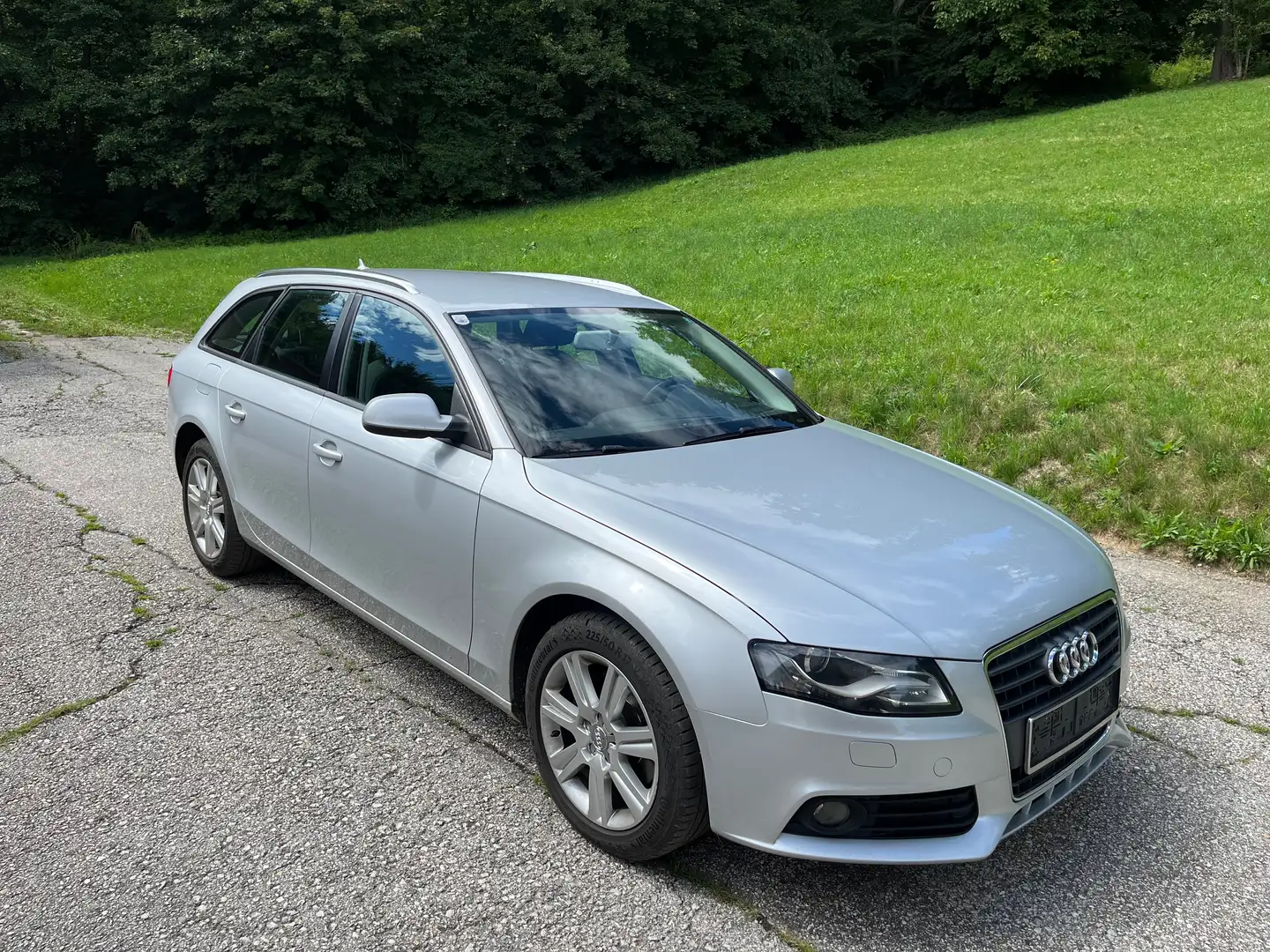 Audi A4 A4 B8 V6 2,7 TDI Kombi/Family Van Srebrny - 1