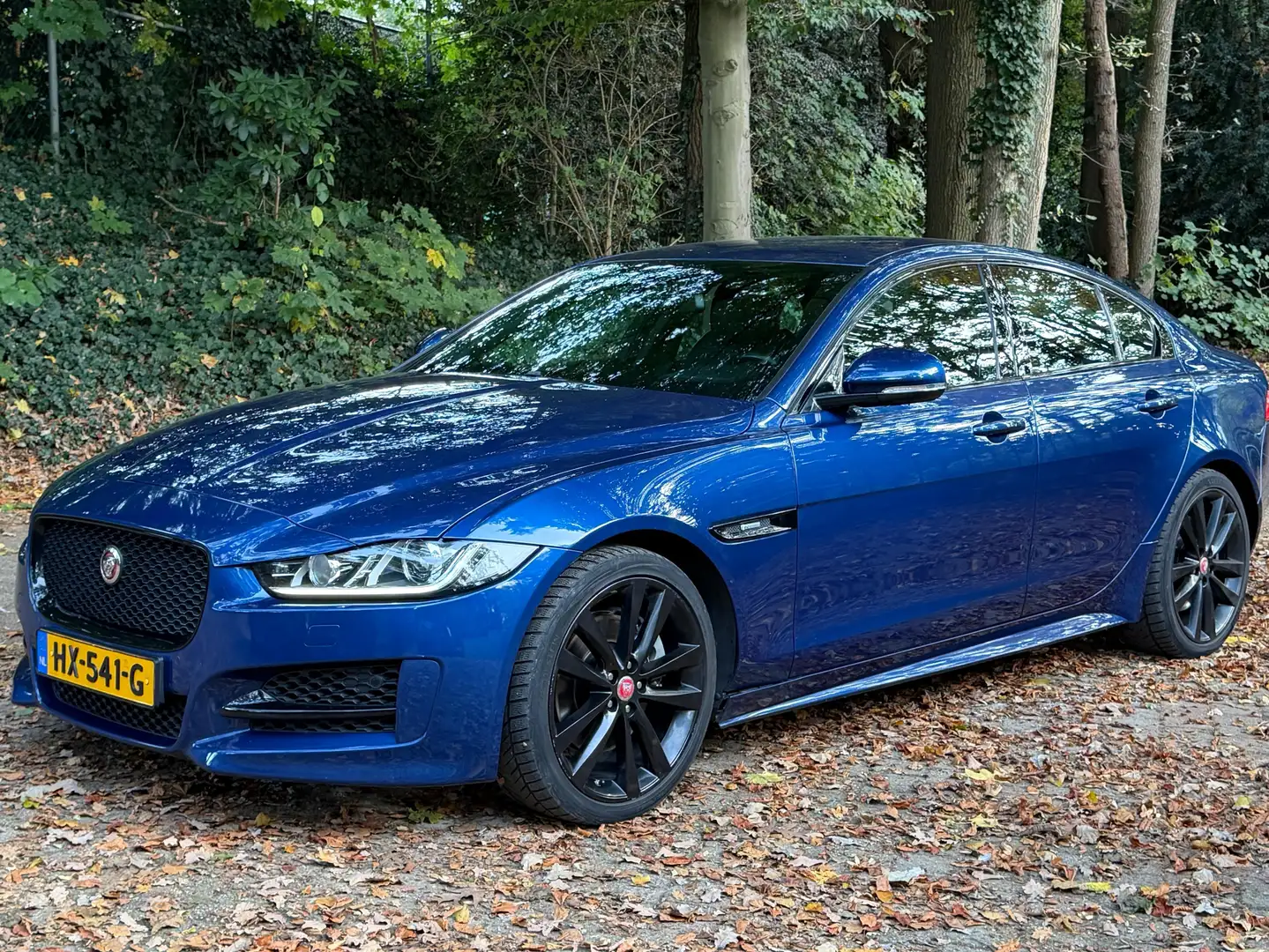 Jaguar XE R-sport |241 pk | leder Blauw - 1