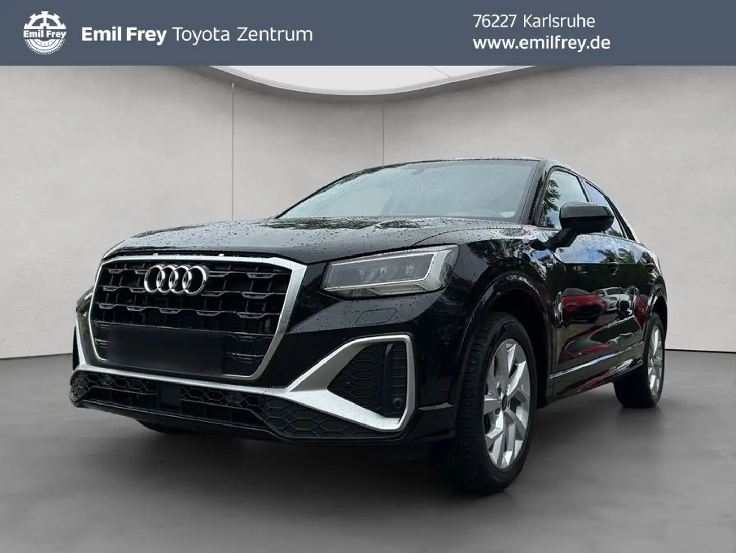Audi Q2 35 TFSI S tronic S line Zwart - 1