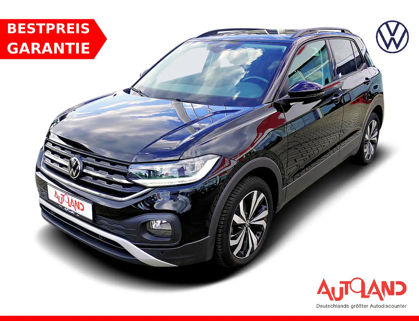 Volkswagen T-Cross 1.0 Life LED App-Connect Teilleder Negro - 1