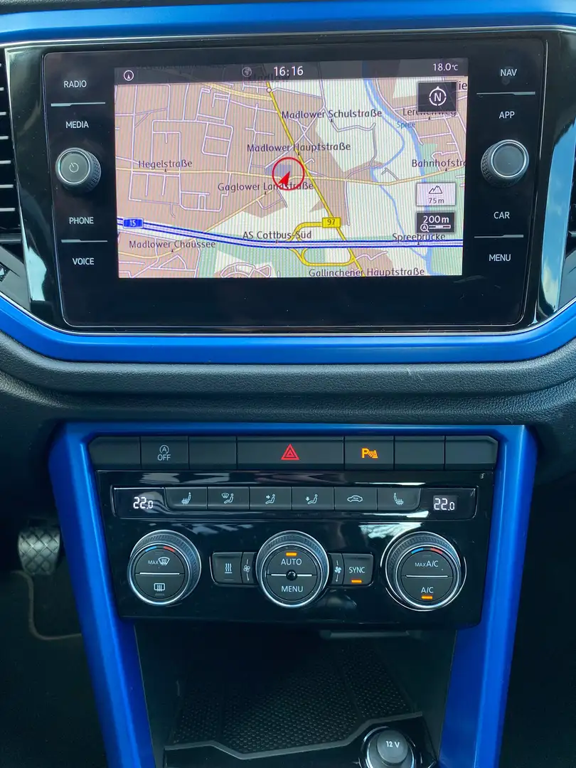 Volkswagen T-Roc Style LED - Sitzh.- Navi - Kamera -Standh.!!! Blau - 2