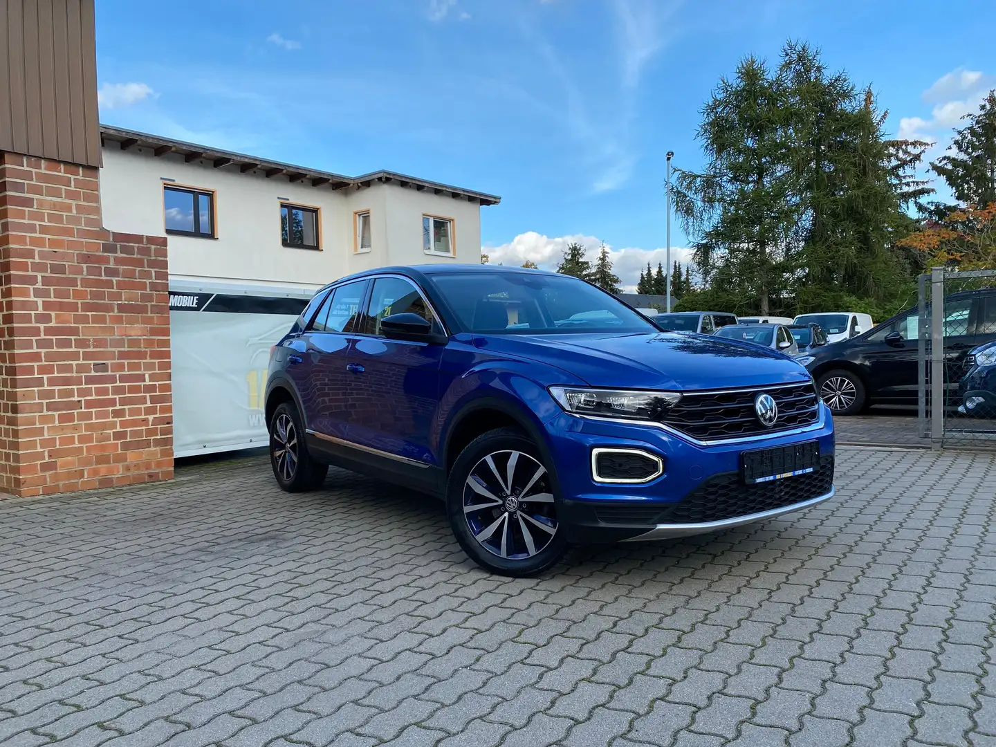 Volkswagen T-Roc Style LED - Sitzh.- Navi - Kamera -Standh.!!! Blau - 1
