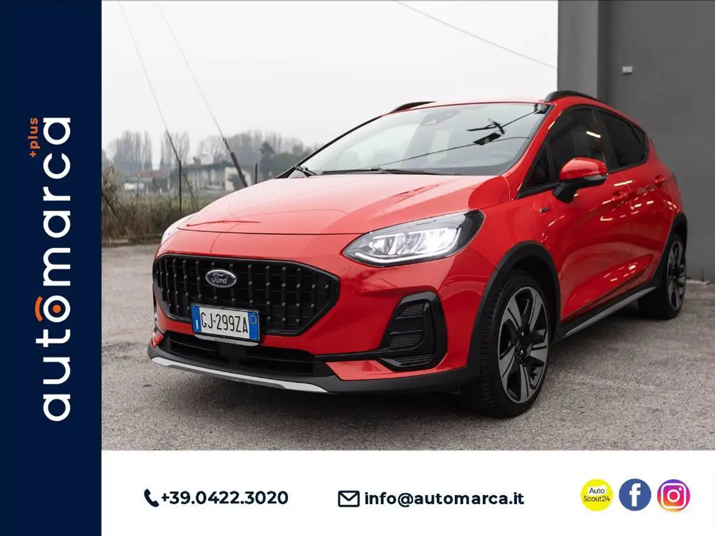 Ford Fiesta Active 1.0 ecoboost h 125cv Rot - 1