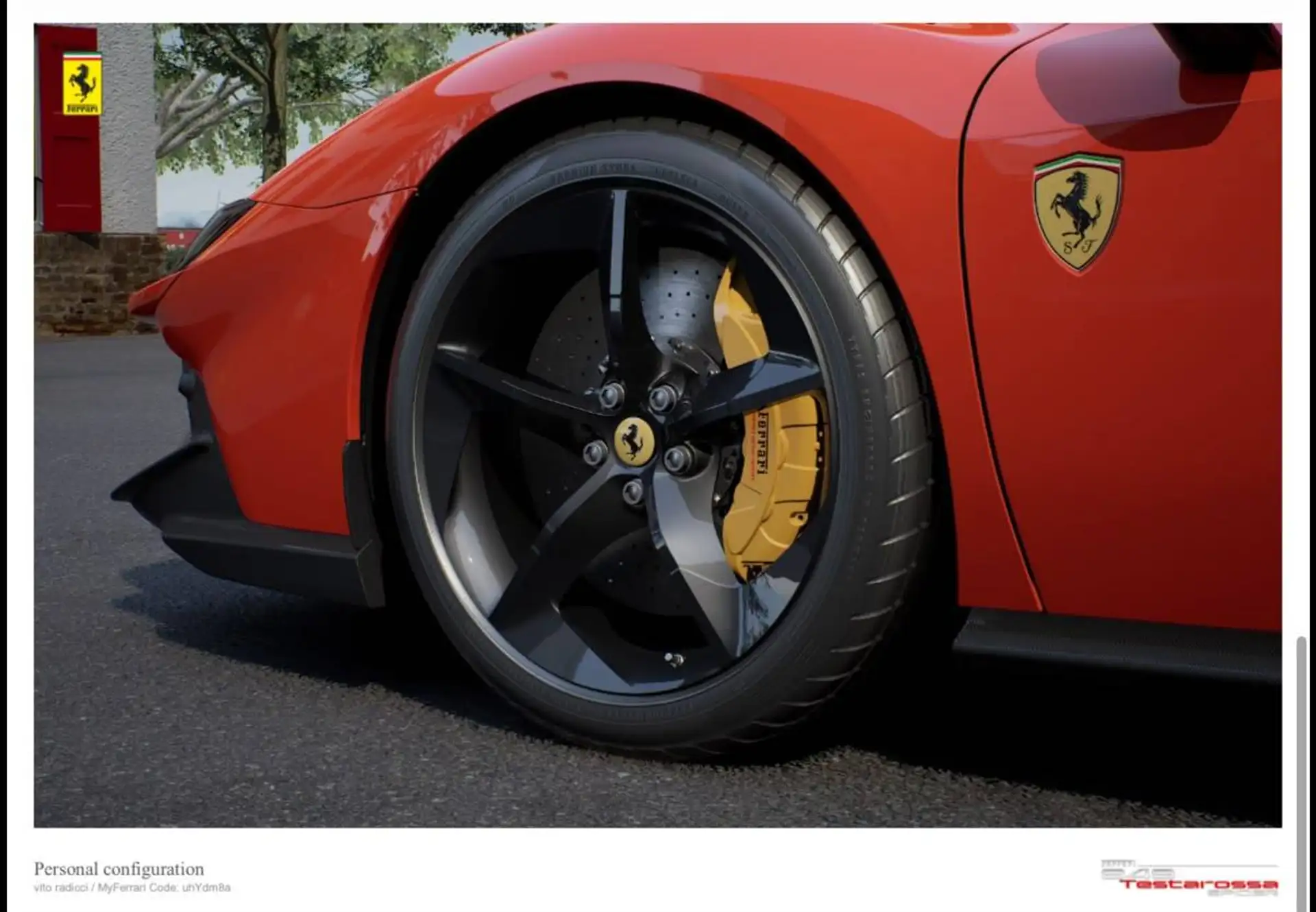 페라리 Testarossa 2026 레드 사진 4
