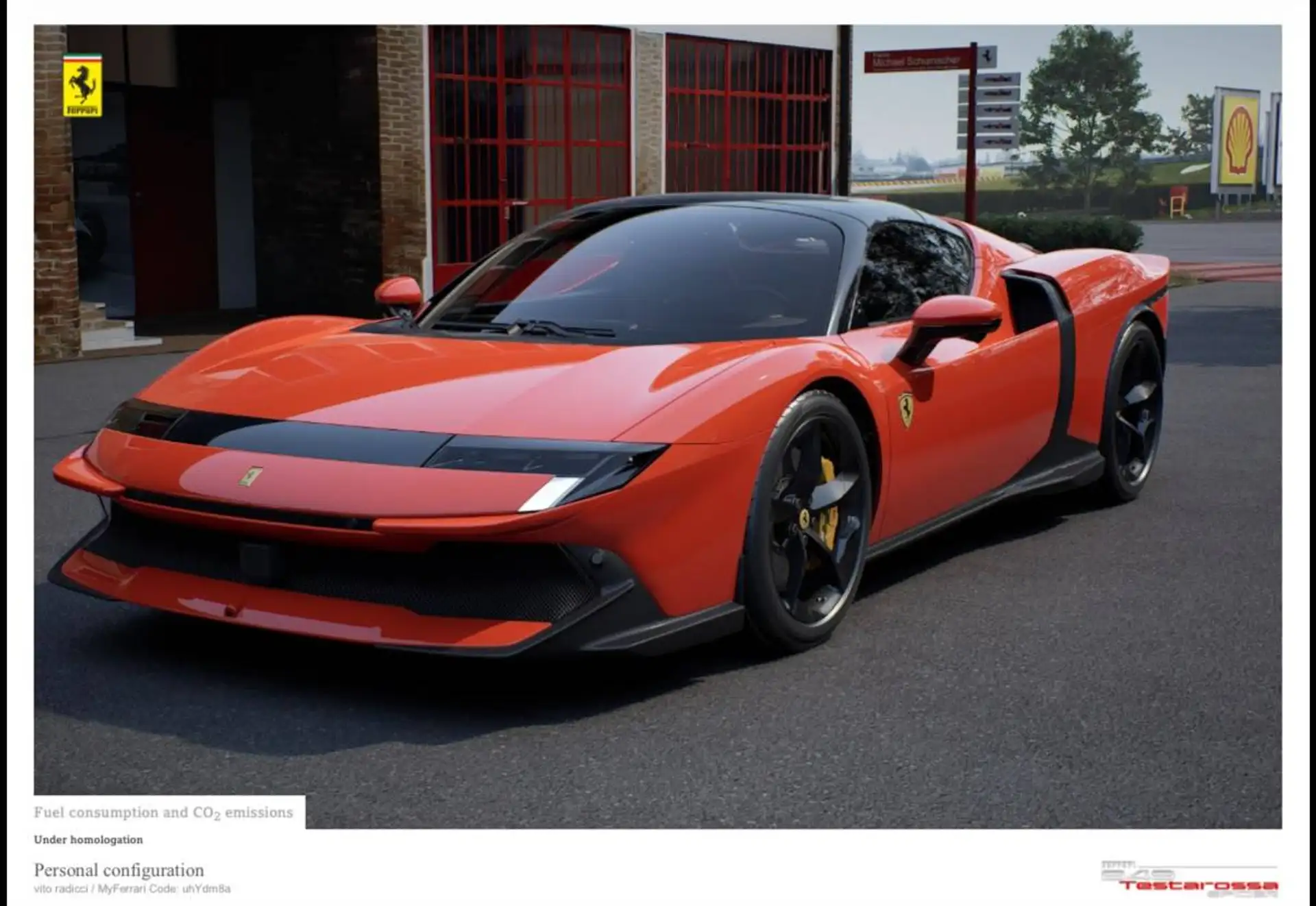 페라리 Testarossa 2026 레드 사진 1