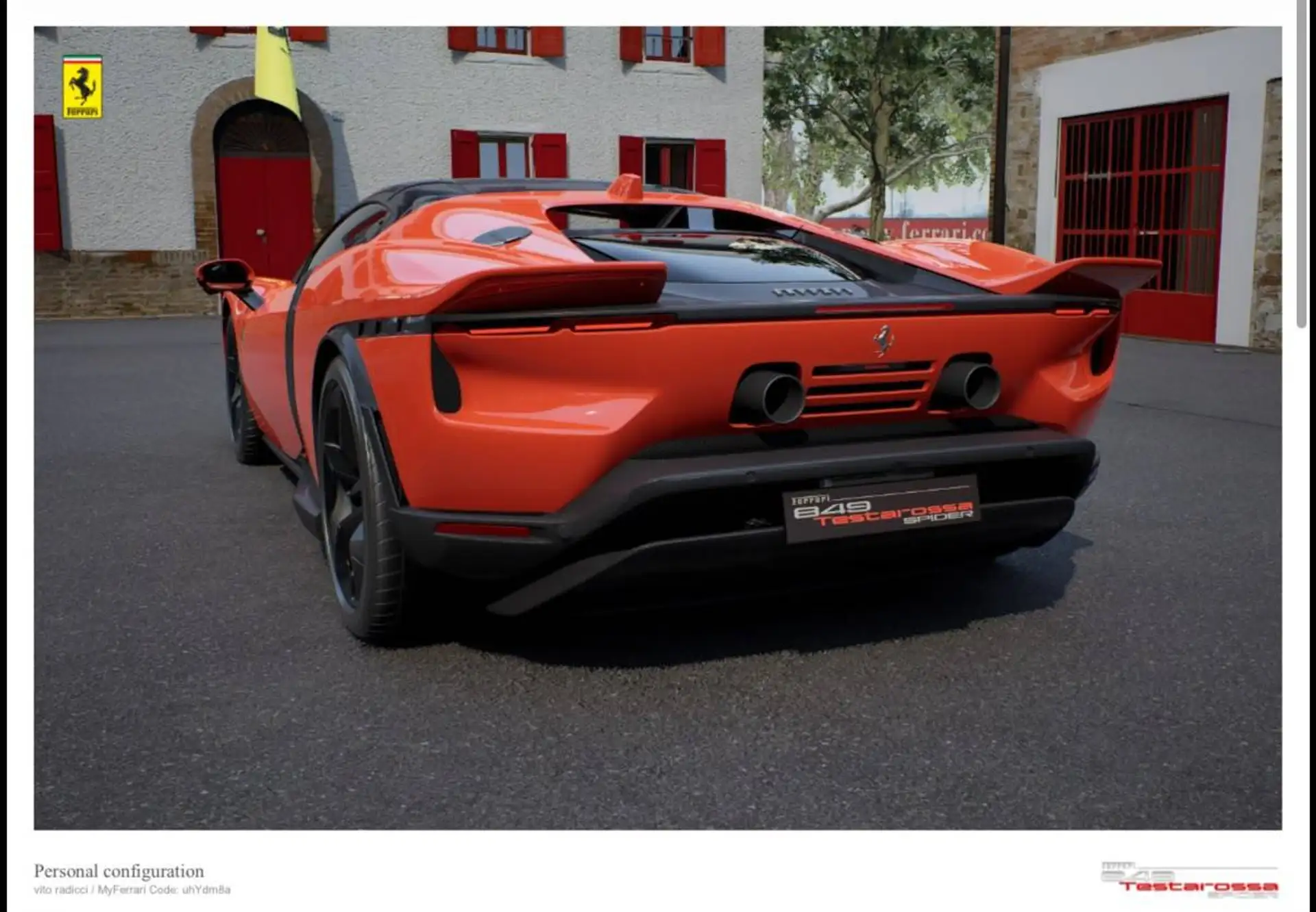 페라리 Testarossa 2026 레드 사진 6