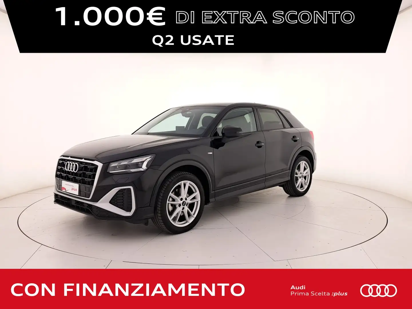 Audi Q2 35 2.0 tdi s line edition s-tronic Nero - 1