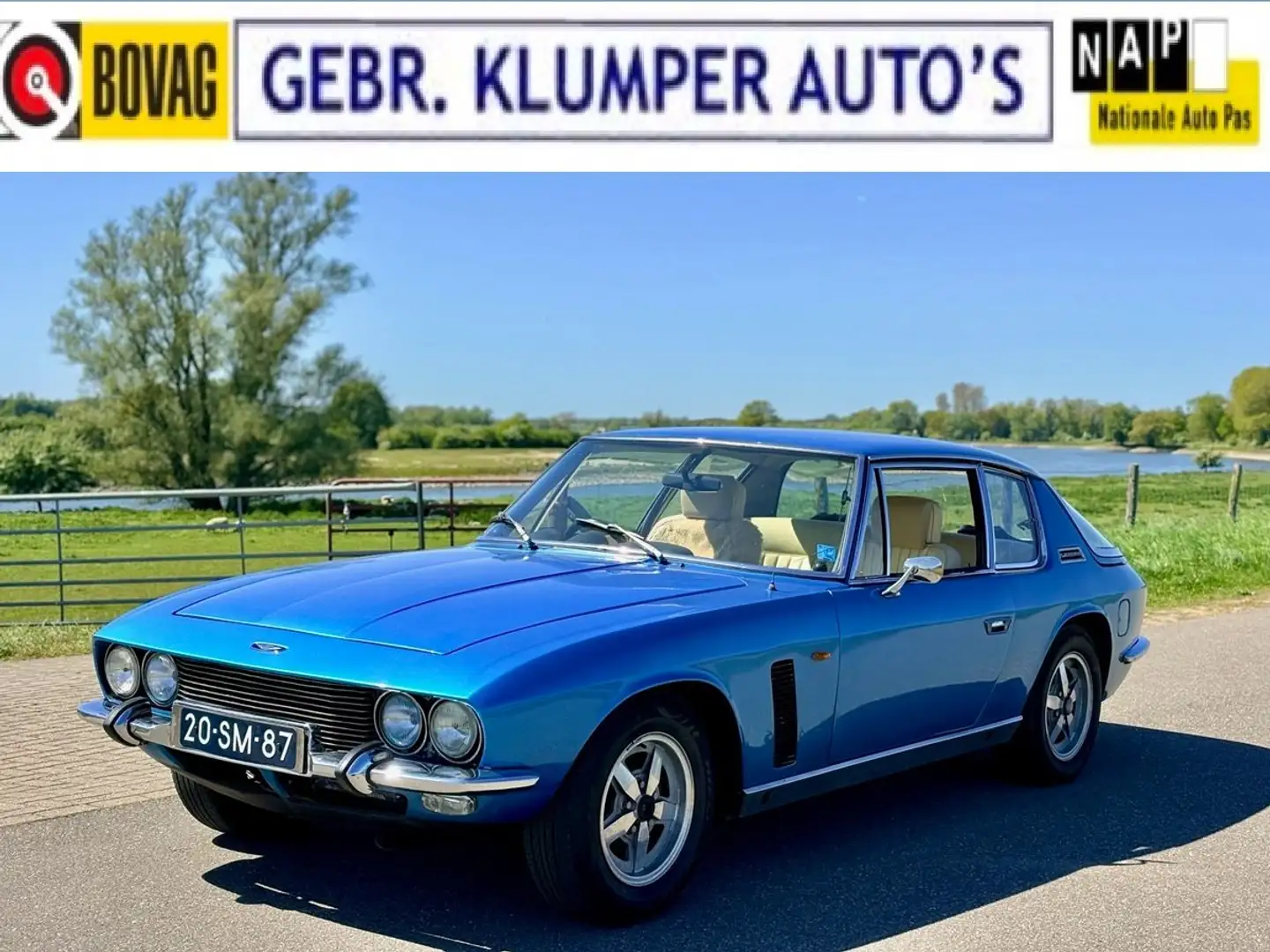 Jensen Interceptor 6.3 MK1 V8 Saloon Automaat Type 1, LPG Blau - 1
