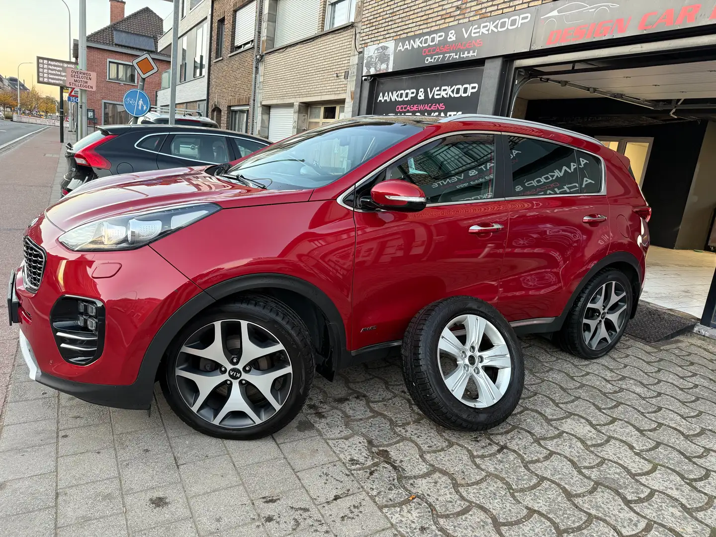 Kia Sportage 2.0 CRDi AWD 4x4 *GT Line *FULL Option Panorama Rood - 1