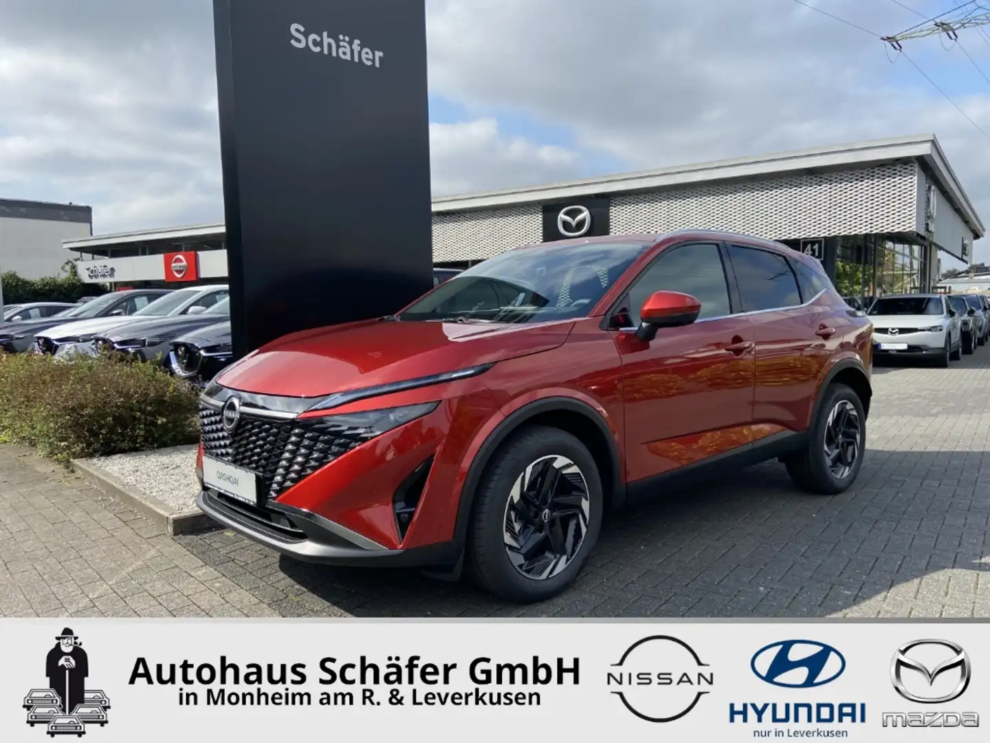Nissan Qashqai N-CONNECTA 1.3 DIG-T MHEV 140PS MT Winter-P Kom-P Rouge - 1