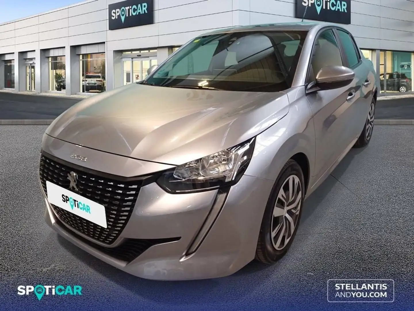 Peugeot 208 PureTech 73kW (100CV) Active Gris - 1