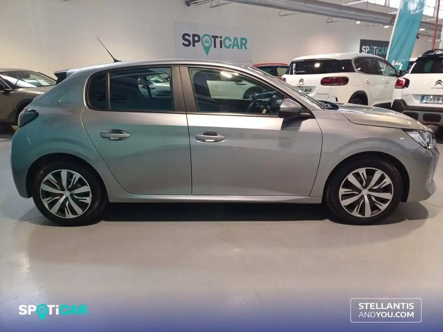 Peugeot 208 PureTech 73kW (100CV) Active Gris - 2
