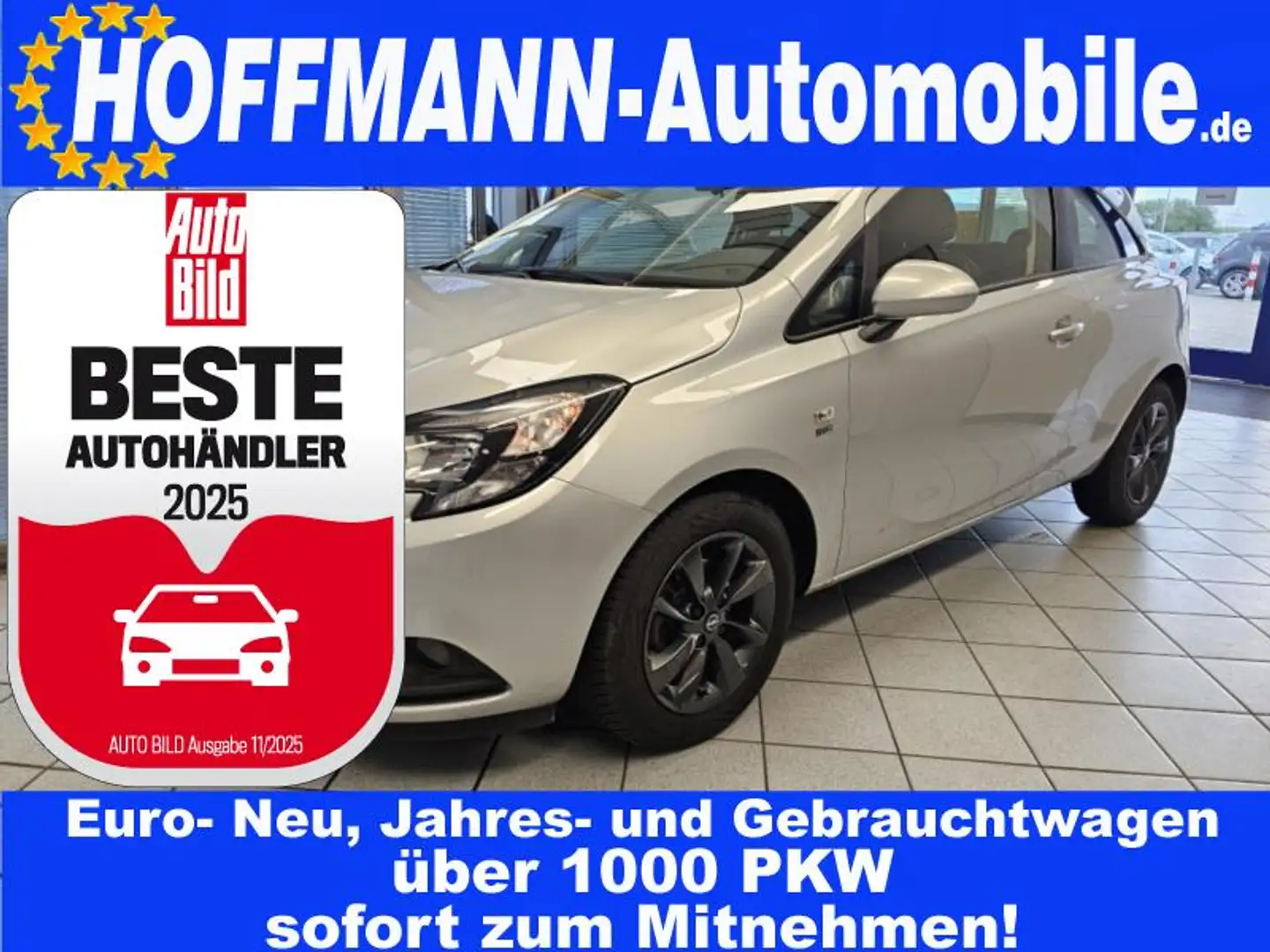 Opel Corsa 120 Jahre Allwetterreifen,App-Connect,PDC Silber - 1