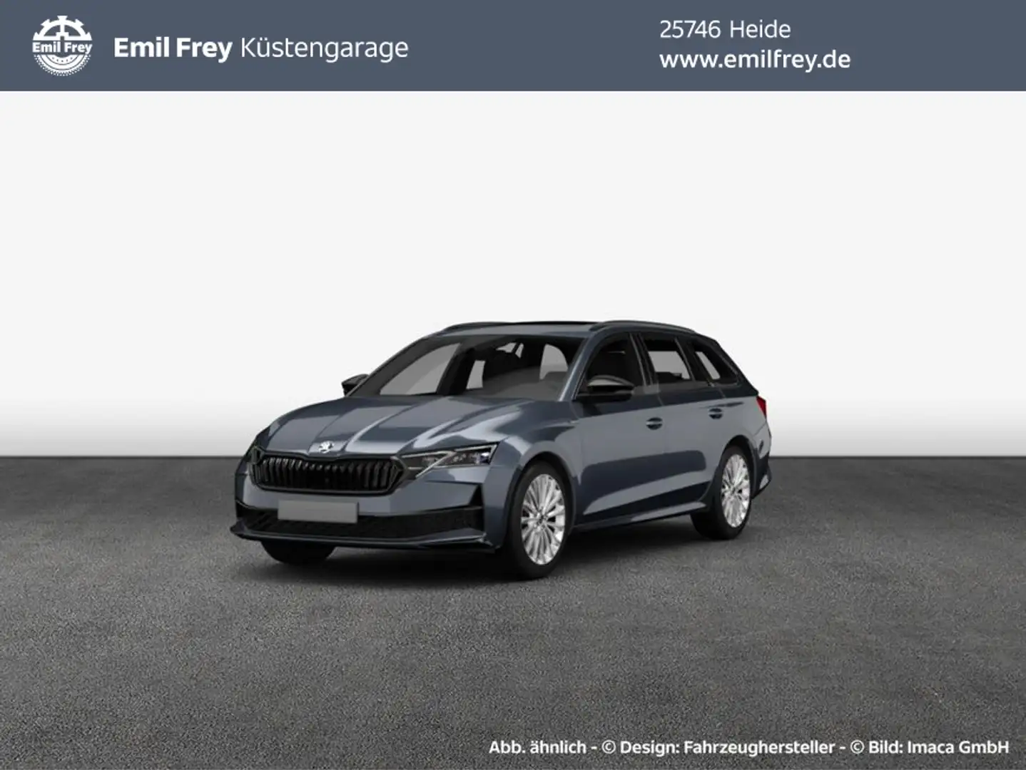 Skoda Octavia Combi 1.5 TSI Essence 6-Gang AHK LED SHZ K Grau - 1