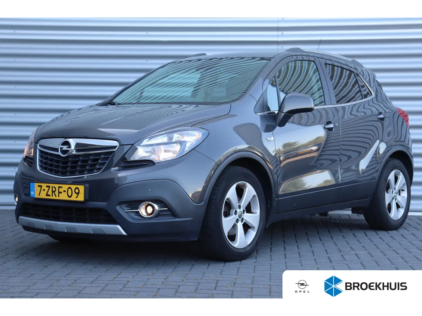 Opel Mokka 1.4 TURBO 140PK COSMO+ / NAVI / LEDER / CLIMA / LE Grijs - 1