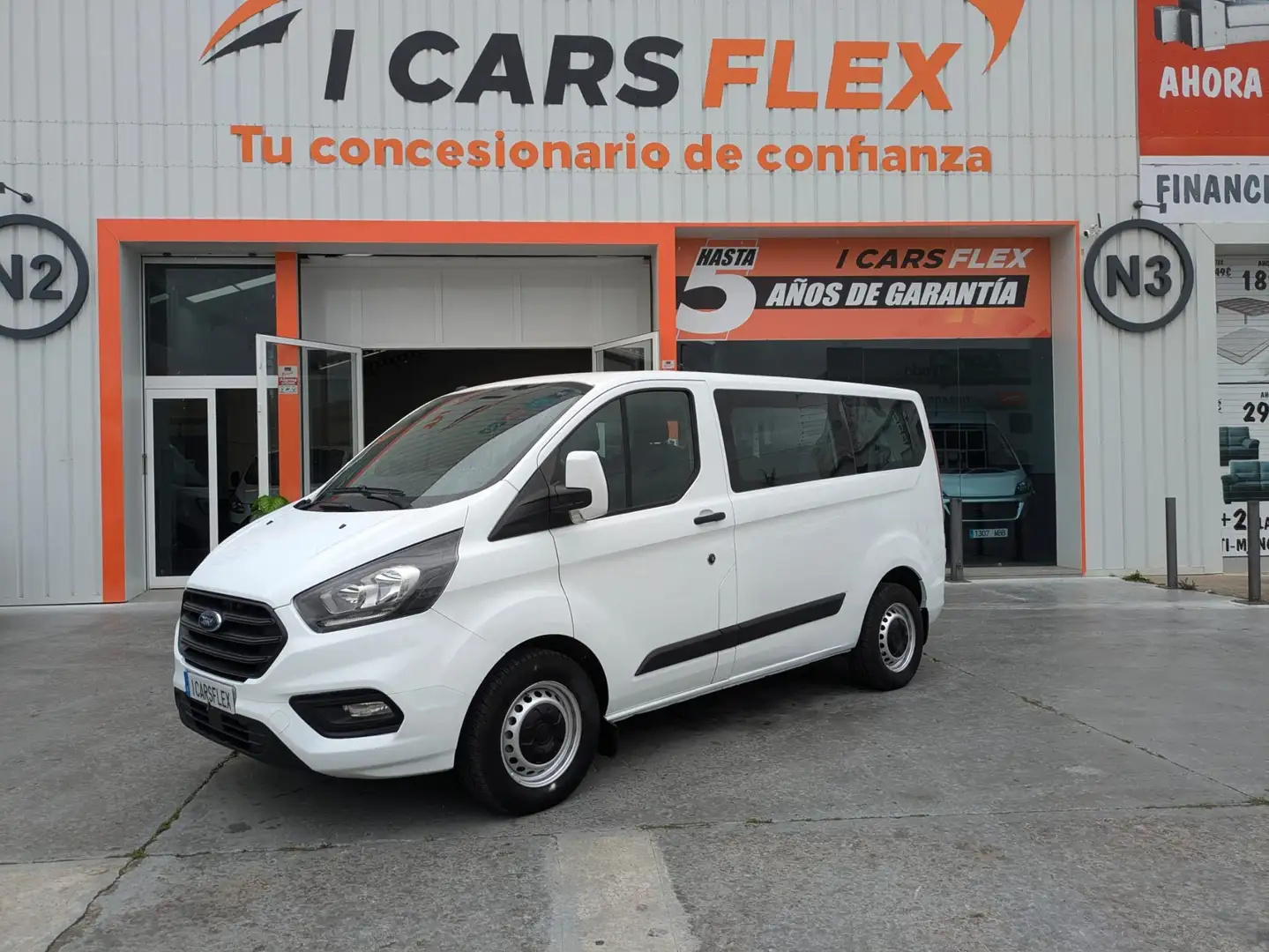 Ford Transit Custom FT 310 L2 Kombi Trend 130 Blanc - 1