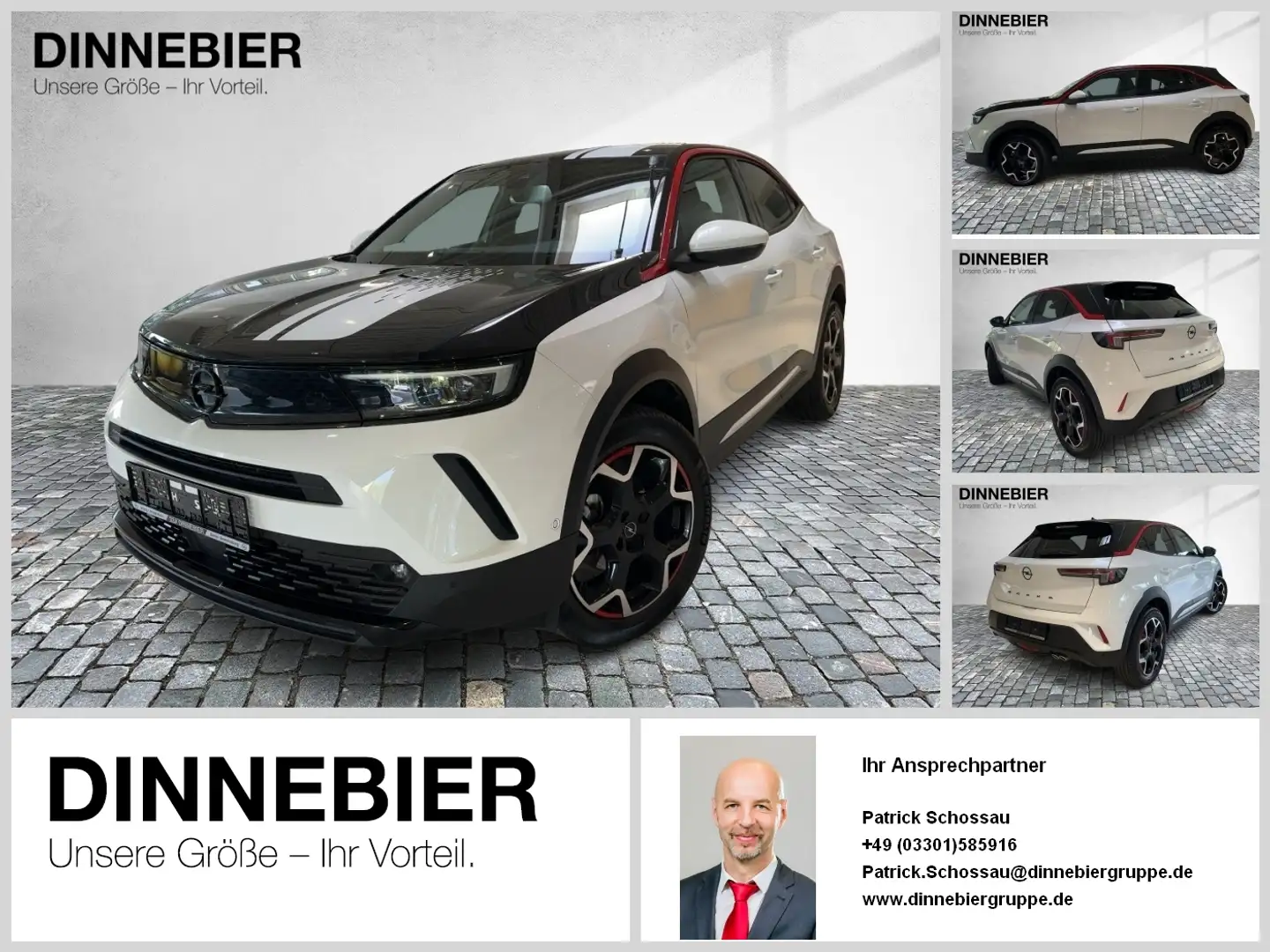 Opel Mokka GS Line 1.2 Direct Sondermodell Individual Blanc - 1