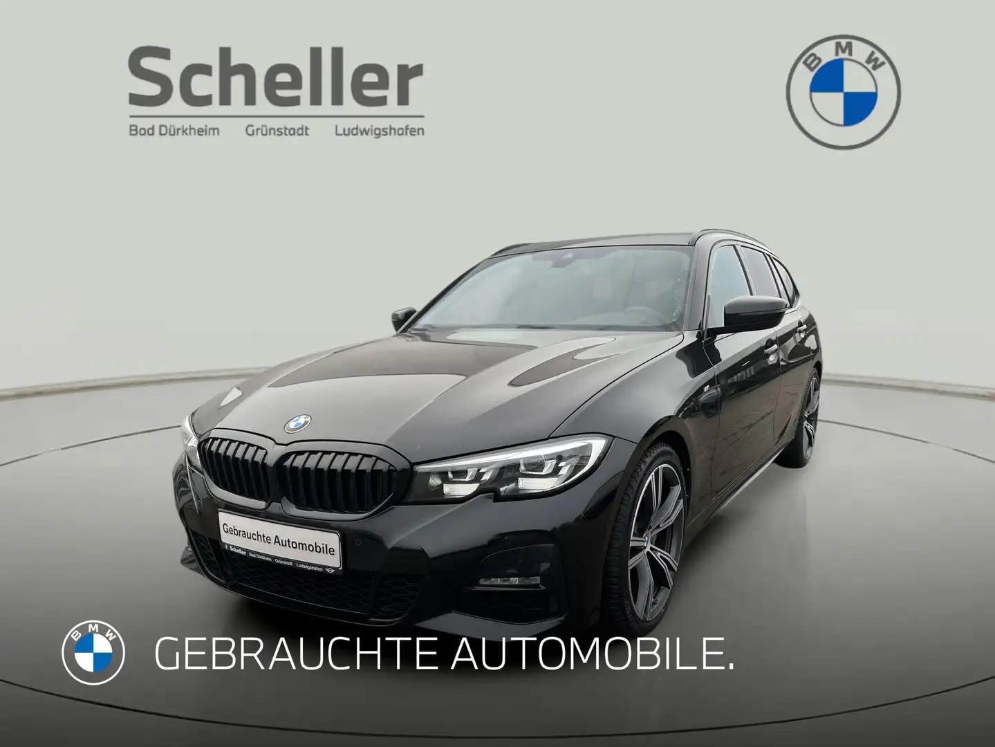 BMW 330 i A M Sport DAB WLAN Tempomat Klimaaut. Shz Noir - 1
